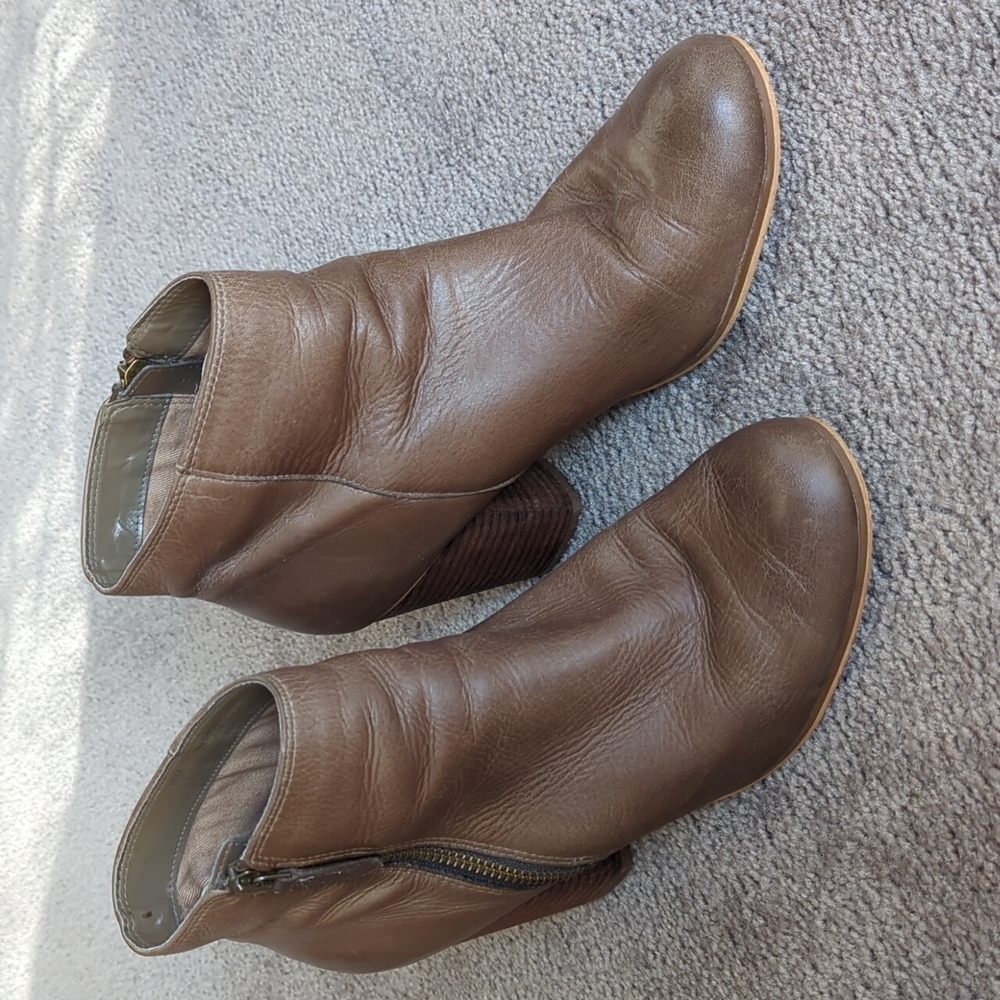 💕BP leather ankle boots